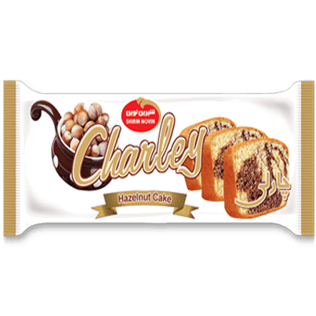 کیک چارلی فندقی