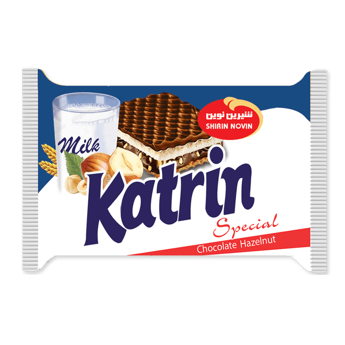 ویفر کاترین شیر شکلات فندقی اسپیشیال
