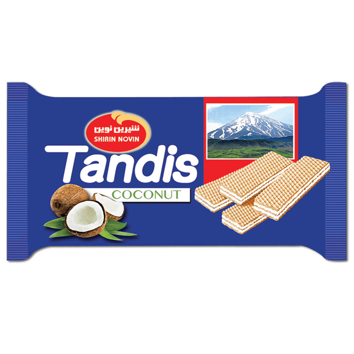 ویفر تندیس پذیرایی نارگیل