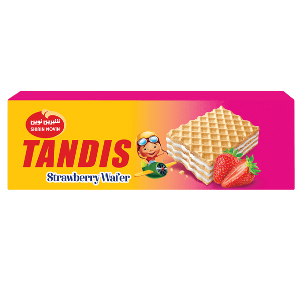 ویفر تندیس خانواده توت فرنگی