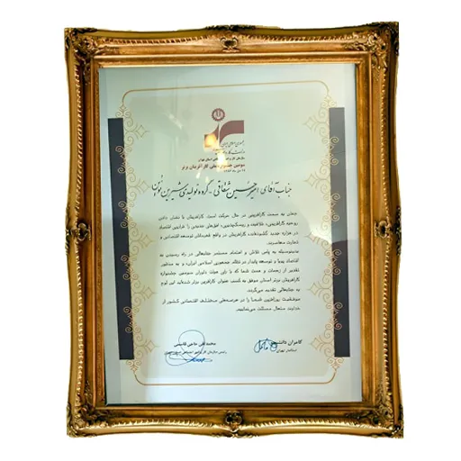 کارآفرین برتر استان تهران