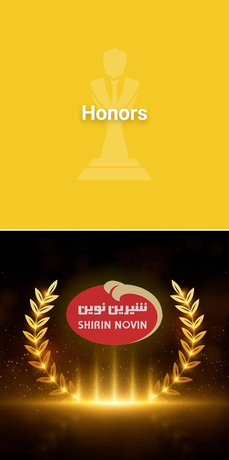 ShirinNovin's honors